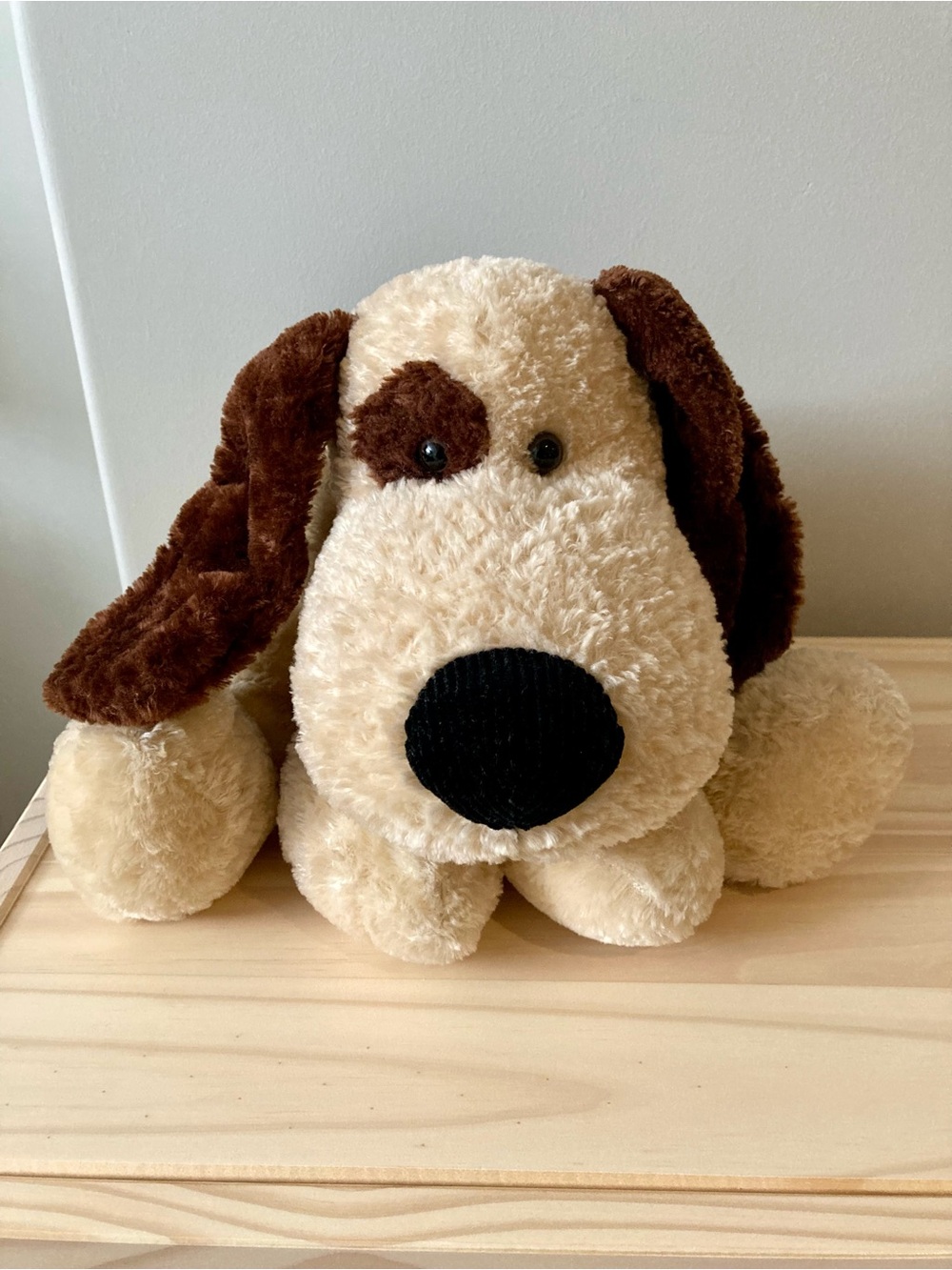 Russ ‘Droozy’ Plush Puppy Dog | Cream and Brown